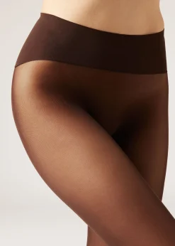 Semi-blickdichte Strumpfhose Invisible Matt 30 Denier