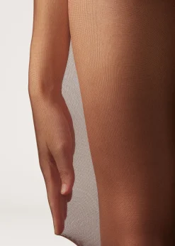 Semi-blickdichte Strumpfhose Invisible Matt 30 Denier
