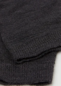 Socke aus Wolle/Baumwolle ohne Bündchen
