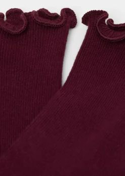 Socken in Rippstrick
