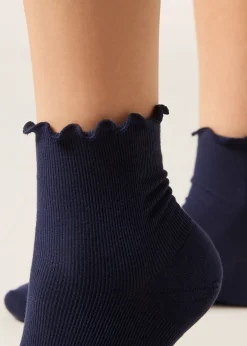 Socken in Rippstrick