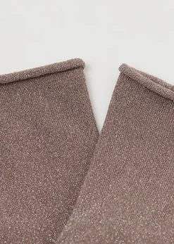 Socken mit Glitzer