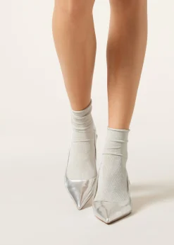 Socken mit Glitzer
