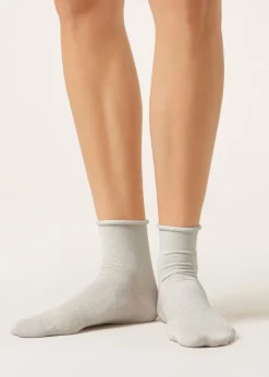 Socken mit Glitzer