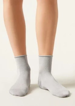 Socken mit Glitzer