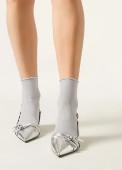 Socken mit Glitzer