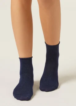 Socken mit Glitzer