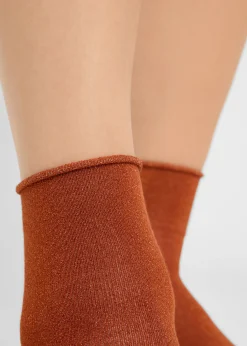 Socken mit Glitzer