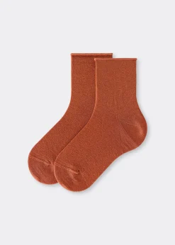 Socken mit Glitzer