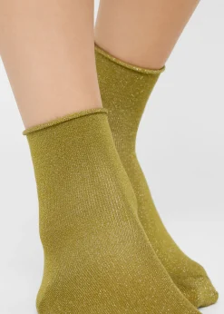Socken mit Glitzer