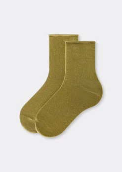 Socken mit Glitzer