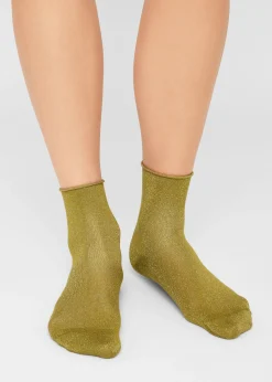 Socken mit Glitzer