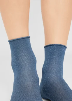 Socken mit Glitzer