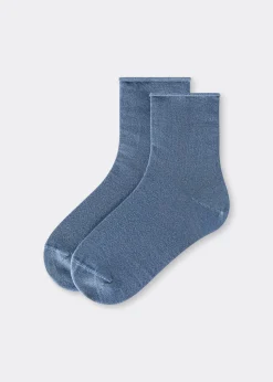 Socken mit Glitzer