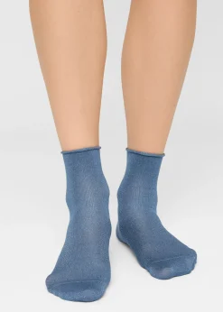 Socken mit Glitzer