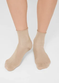 Socken mit Glitzer