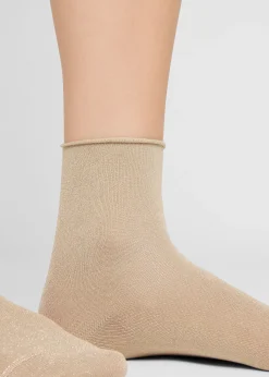 Socken mit Glitzer