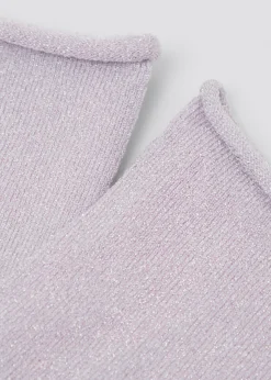 Socken mit Glitzer