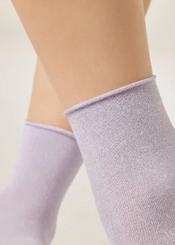 Socken mit Glitzer