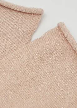 Socken mit Glitzer