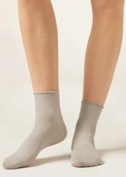 Socken mit Glitzer