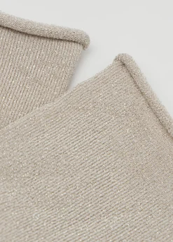 Socken mit Glitzer