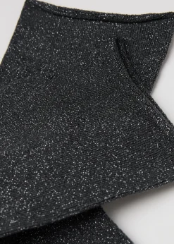 Socken mit Glitzer