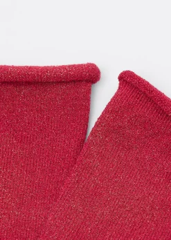 Socken mit Glitzer