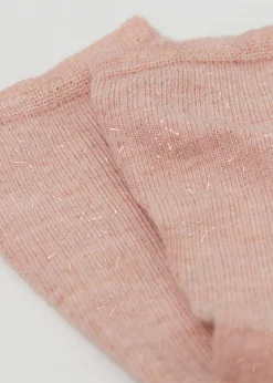 Socken mit Kaschmir und Glitter für Mädchen