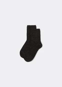 Socken mit Kaschmir und Glitter für Mädchen