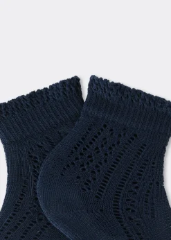 Socken mit Lochmuster für Mädchen
