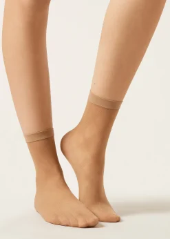 Socken mit Rautenmuster