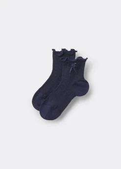 Socken mit Schleifchen für Mädchen