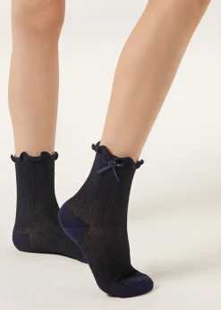 Socken mit Schleifchen für Mädchen