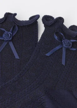 Socken mit Schleifchen für Mädchen