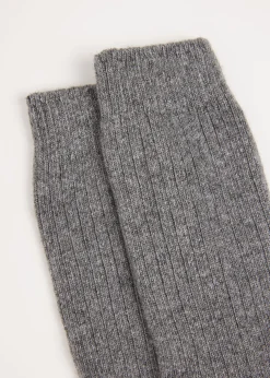 Socken mit Wolle und mit Kaschmir