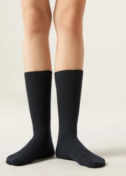 Socken mit Wolle und mit Kaschmir