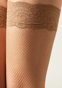 Stay Up Strümpfe aus Kleinem Netz