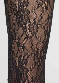 Strumpfhose aus Blumenspitze