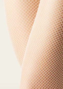 Strumpfhose aus kleinmaschigem Netz