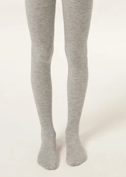 Strumpfhose mit Kaschmir für Mädchen