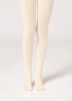 Strumpfhose mit Kaschmir für Mädchen