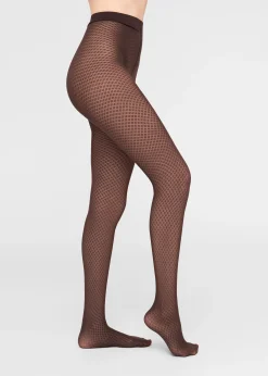 Strumpfhose mit Rauten