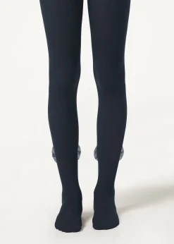 Strumpfhose mit Schleife für Mädchen
