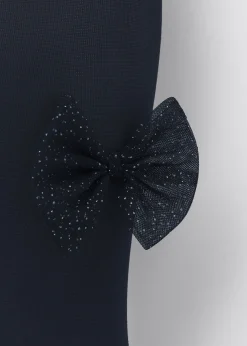 Strumpfhose mit Schleife für Mädchen