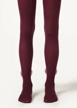 Strumpfhose mit Schleife für Mädchen