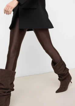 Superglänzende satinierte Leggings