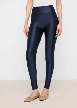 Superglänzende satinierte Leggings