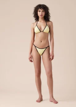 Tanga-Bikinihose Bicolor Piping