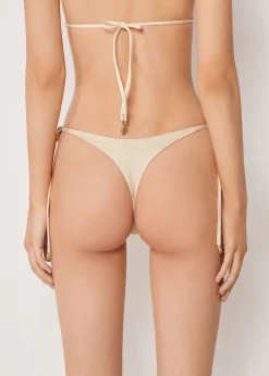 Tanga-Bikinihose mit schmalen Bändchen Wild Jungle